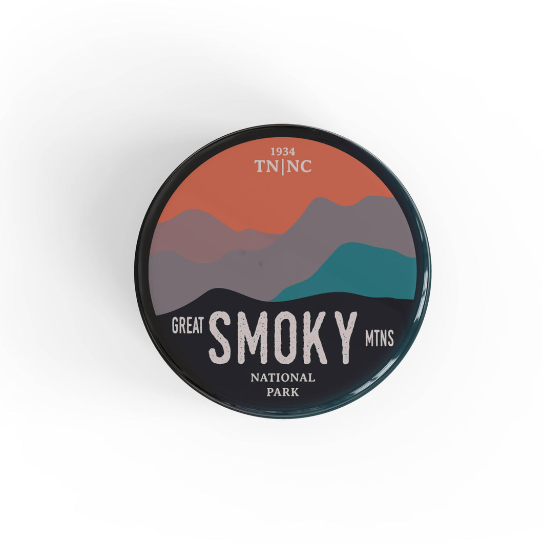 Great Smoky Mountains National Park Button Pin