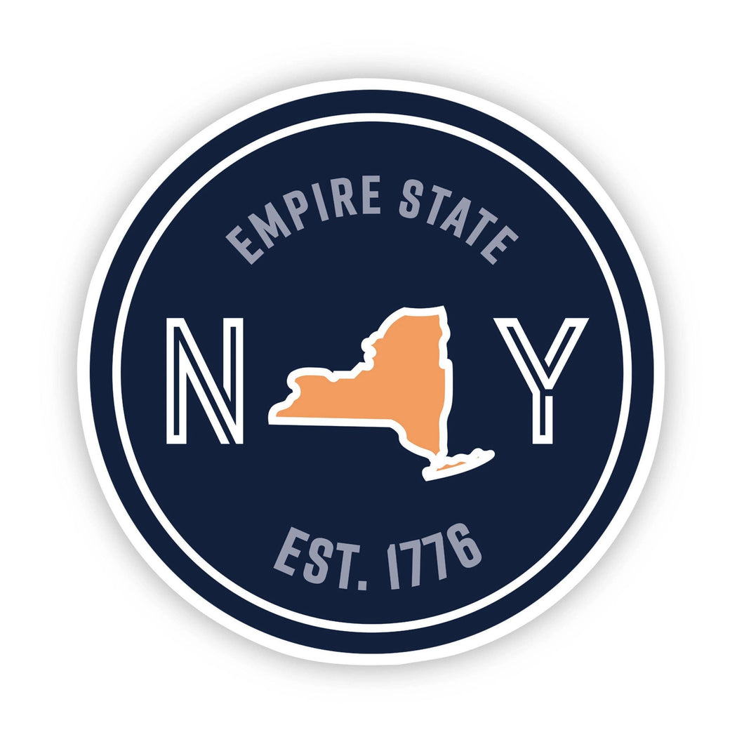 Empire State New York Sticker